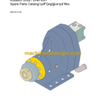 Atlas Copco DHR 45H Rotation Units Parts Catalog