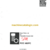 Atlas Copco ROC 460PC Drilling Rig Parts Catalog