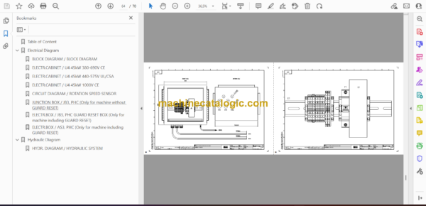 Atlas Copco Diamec PHC4 Diagrams and Drawings Manual - Image 2