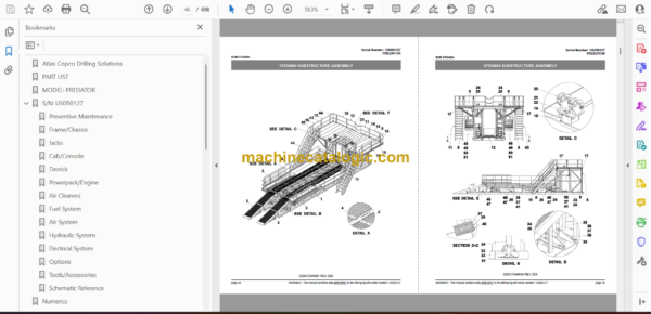 Atlas Copco Predator Parts Catalog - Image 2