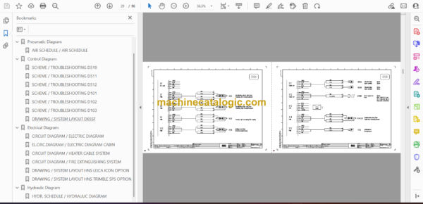 Atlas Copco SmartROC D60-10LF Tier 3 Diagrams and Drawings Manual - Image 3