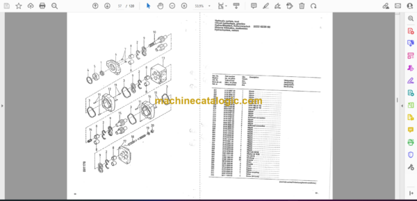 Atlas Copco ROC 242HC Drilling Rig Parts Catalog - Image 2
