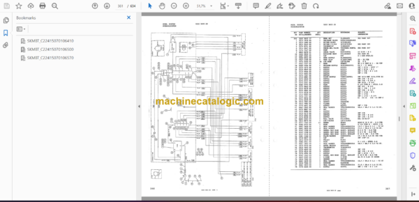 Atlas Copco ROC 642 HP-11 Drill Rig Parts Catalog - Image 2