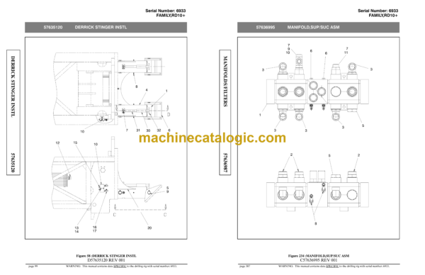 Atlas Copco RD10+ Surface Rock Drill Parts Catalog - Image 3