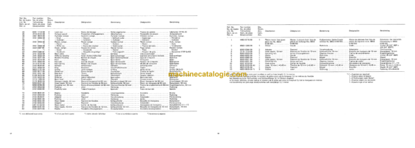 Atlas Copco BBE 57-00, BBE57-01 Rock Drill Parts Catalog - Image 4