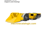Atlas Copco Scooptram ST7LP Diagrams and Drawings Manual