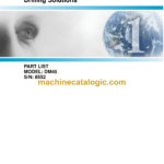 Atlas Copco DM45 Rotary Blast Hole Rigs Parts Catalog