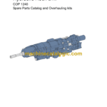 Atlas Copco COP 1240 Hydraulic Rock Drill Parts Catalog