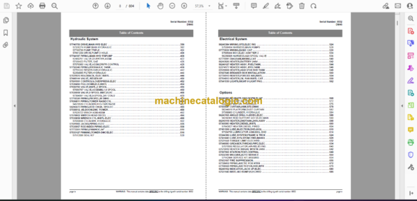 Atlas Copco DM45 Rotary Blast Hole Rigs Parts Catalog - Image 2