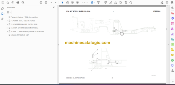 Atlas Copco MT431B Minetruck Parts Catalog - Image 2
