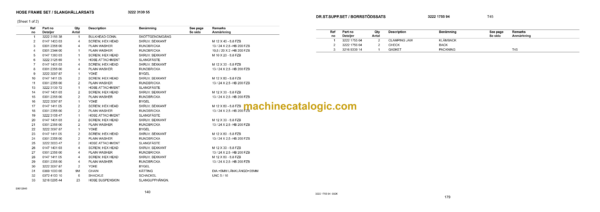 Atlas Copco Roc F7-11 TH Drilling Rig Parts Catalog - Image 3