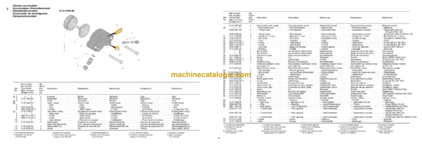 Atlas Copco COP 2550UX Hydraulic Rock Drill Parts Catalog - Image 4
