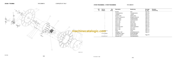 Atlas Copco M2D Rocket Boomer Parts Catalog - Image 3