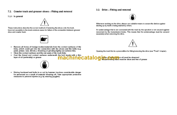 Atlas Copco B8 HYBRID,OTML SPC Undercarriage Parts Catalog - Image 4