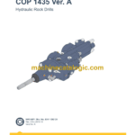 Epiroc COP 1435 Hydraulic Rock Drills Ver. A Parts Catalog