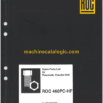 Atlas Copco ROC 460PC-HF Crawler Drill Rig Parts Catalog
