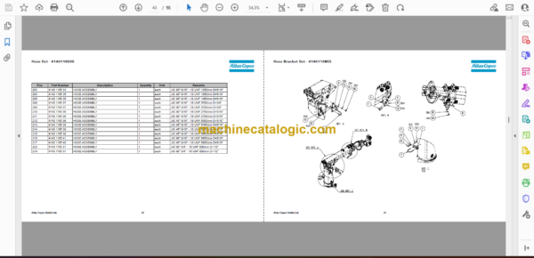 Atlas Copco Meyco ME1 Parts Catalog - Image 2