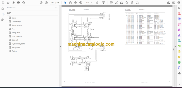 Atlas Copco ROC 460PC-HF Drilling Rig Parts Catalog - Image 2