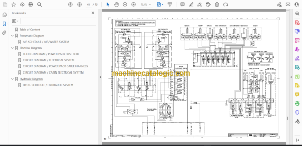 Atlas Copco FlexiROC T35-11 Tier 3 Diagrams and Drawings Manual - Image 2