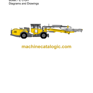 Atlas Copco Boltec E C-DH Diagrams and Drawings Manual