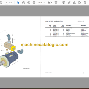 Atlas Copco DHR 45 A-1 Rotation Units Parts Catalog