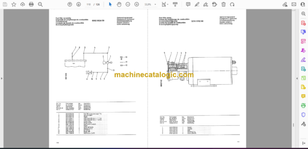 Atlas Copco ROC 860 Drilling Rig Parts Catalog - Image 2