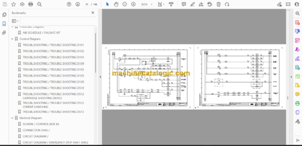 Atlas Copco Boltec E C-DH Diagrams and Drawings Manual - Image 3