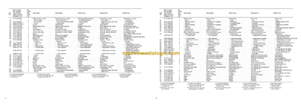Atlas Copco COP 2250CR, 2250CRL Hydraulic Rock Drill Parts Catalog - Image 3