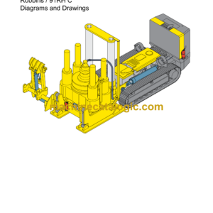 Atlas Copco Robbins 91RHC Diagrams and Drawings Manual