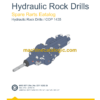 Epiroc COP 1435 Hydraulic Rock Drills Parts Catalog