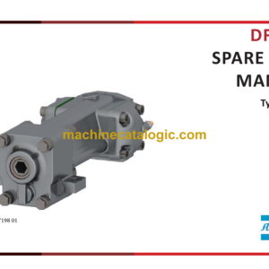 Atlas Copco DF530X Hydraulic Rock Drill Parts Catalog