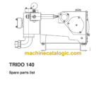 Atlas Copco Trido 140 Flush Pump Parts Catalog