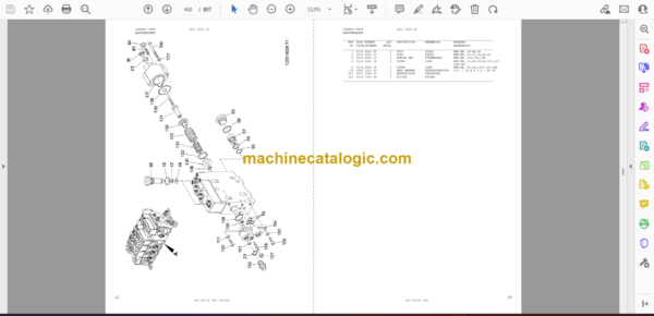 Atlas Copco ROC D7-0X Drilling Rig Parts Catalog - Image 2