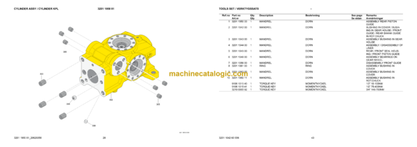 Atlas Copco RD 14S Surface Rock Drill Parts Catalog - Image 3