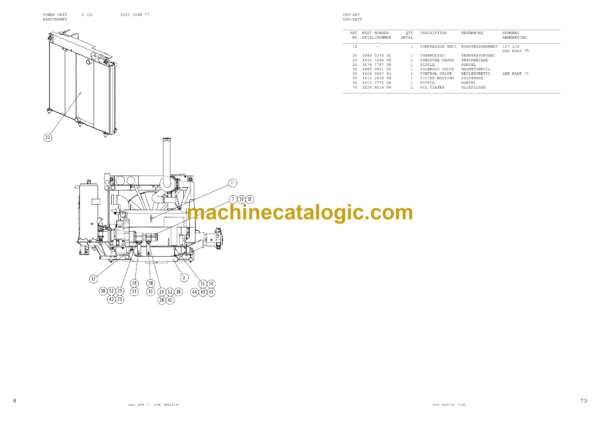 Atlas Copco ROC D7-0X Drilling Rig Parts Catalog - Image 4