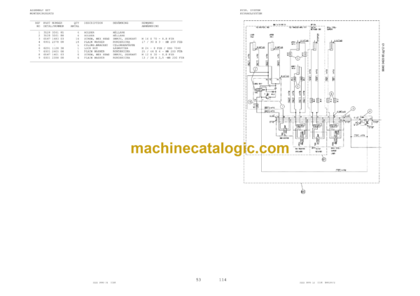 Atlas Copco ROC D7-0X Drilling Rig Parts Catalog - Image 3