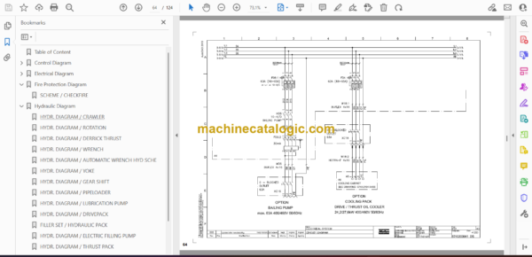 Atlas Copco Robbins 91RHC Diagrams and Drawings Manual - Image 2