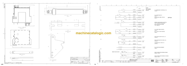 Atlas Copco Robbins 91RHC Diagrams and Drawings Manual - Image 3