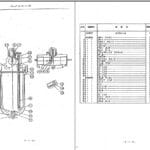 CDH721C Hydraulic Crawler Drill Parts Manual (Japanese)