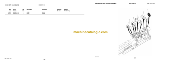Atlas Copco ROC F6 Drilling Rig Parts Catalog - Image 3