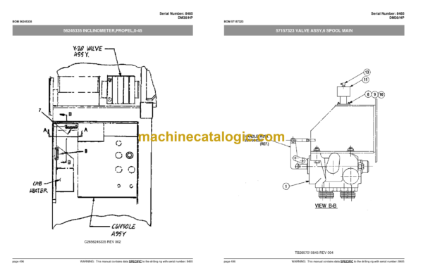 Atlas Copco DM30 HP Rotary Blast Hole Rigs Parts Catalog - Image 4