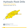 Epiroc Hydraulic Rock Drills RD 14S Parts Catalog