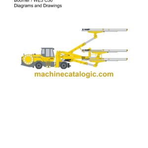 Atlas Copco Boomer WE3 C30 Diagrams and Drawings Manual