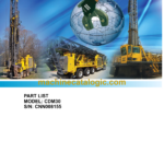 Atlas Copco CDM30 Drill Rig Parts Catalog