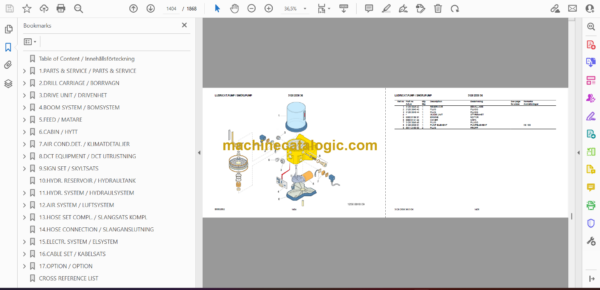 Atlas Copco SmartROC D65 LF Tier 4 Parts Catalog - Image 2