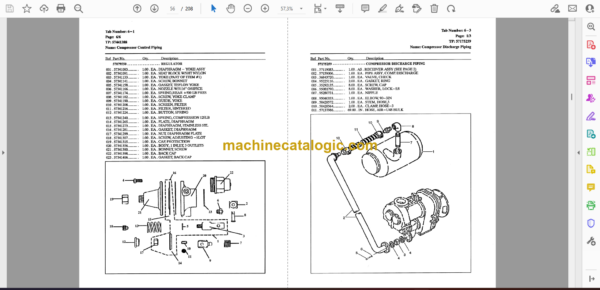 Atlas Copco TH75E Water Well Drills Parts Catalog - Image 2