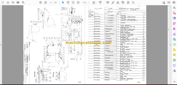 Atlas Copco T4 12V71N XL900 5.5”Rod 10152 Parts Catalog - Image 2