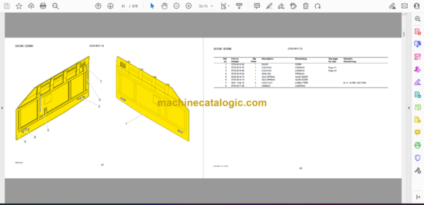 Atlas Copco PowerROC D55 Parts Catalog - Image 2