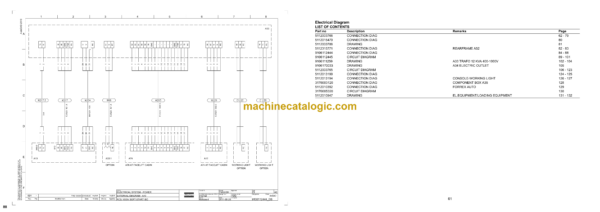 Atlas Copco Boomer WE3 C30 Diagrams and Drawings Manual - Image 3