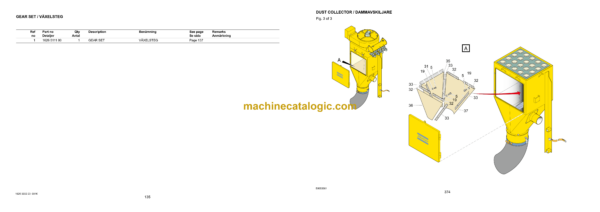 Atlas Copco PowerROC D55 Parts Catalog - Image 3